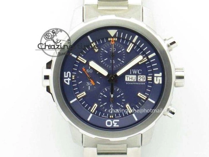MIROTIME 0314 Durable Mark XVIII Le Petit Prince IW327004 SS Mk Maker Best Edition Blue Dial On SS Bracelet A 7297